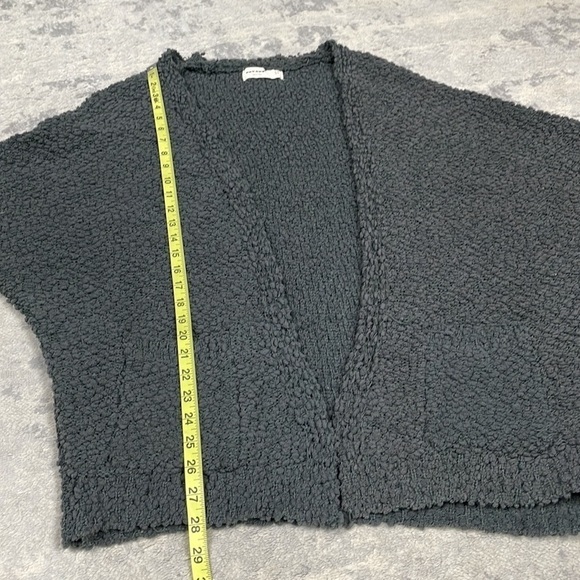 Zara Knit Plush Teddy Knit Open Front Cardigan Oversized Lagenlook Sz M - Picture 7 of 9